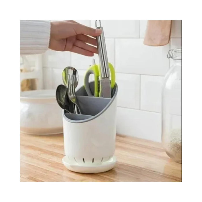 Organizador Escurridor De Cubiertos Utensilios Cocina